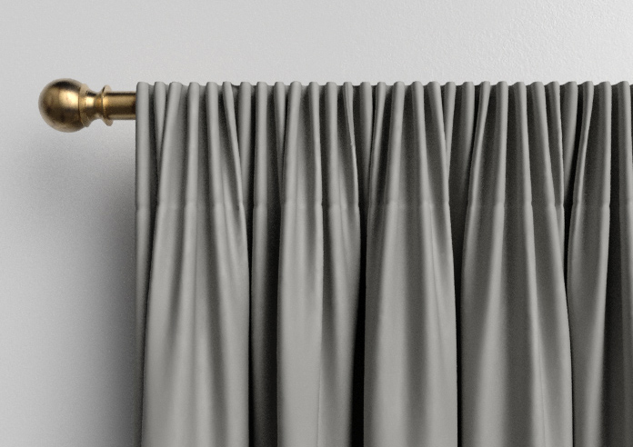 Menton, Stone Grey - Made to Measure Curtains - Image 9